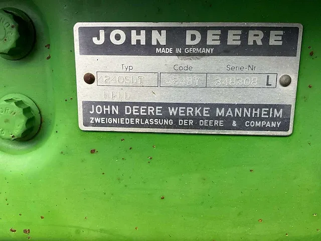 John deere 4240s landbouw tractor - afbeelding 18 van  26
