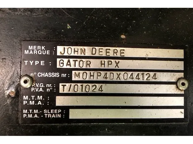 John deere landbouwtraktor gator hpx - afbeelding 6 van  32