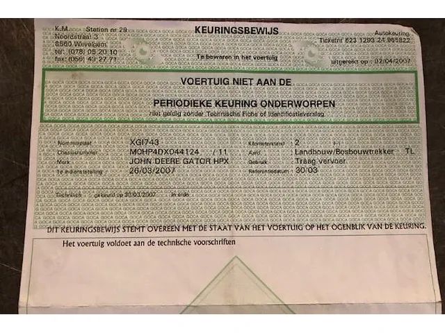 John deere landbouwtraktor gator hpx - afbeelding 22 van  32