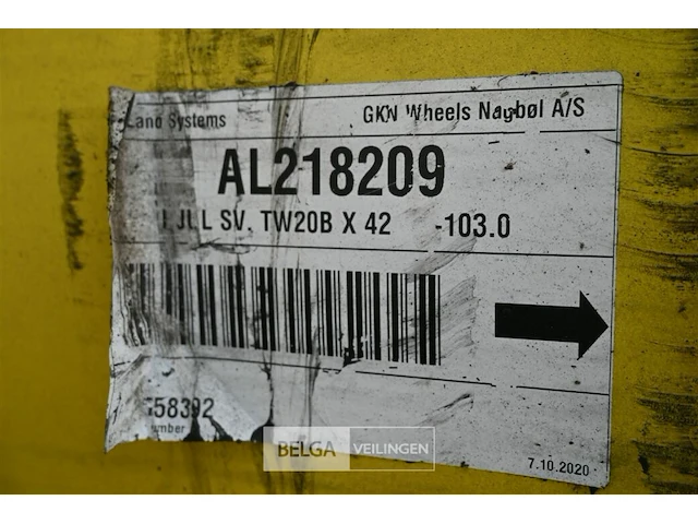 John deere velg - afbeelding 4 van  4