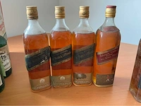 Johnnie walker whiskey whiskey (4x) - afbeelding 2 van  2