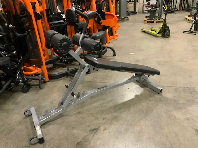Johnson abdominal crunch bench krachtstation - afbeelding 2 van  4