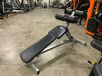 Johnson abdominal crunch bench krachtstation - afbeelding 3 van  4