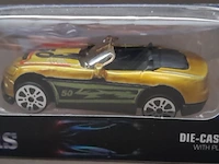 Johntoy die cast cars racing goud - afbeelding 1 van  3