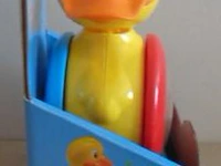 Johntoy happy world rolling duck - afbeelding 1 van  7