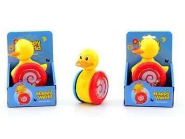 Johntoy happy world rolling duck - afbeelding 4 van  7