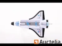 Johntoy space shuttle met licht en geluid wit 20 cm - afbeelding 2 van  4
