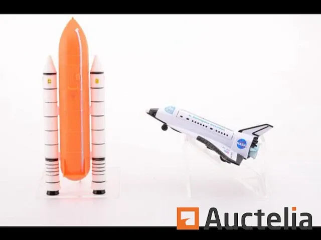 Johntoy space shuttle met licht en geluid wit 20 cm - afbeelding 3 van  4