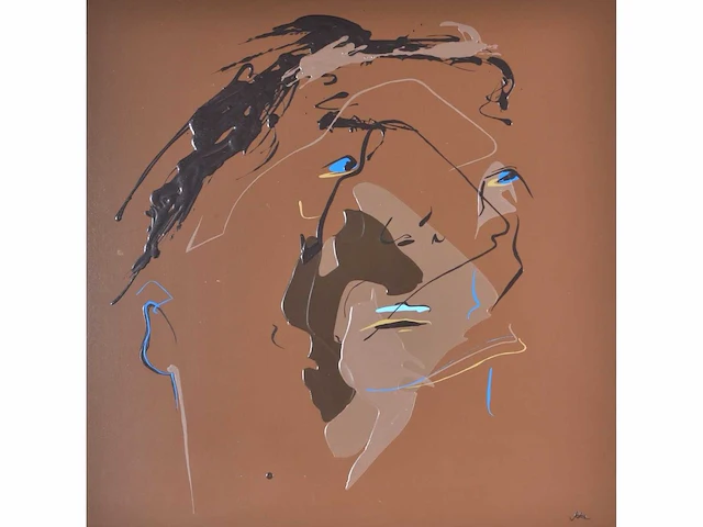 Joke debeuckelaere - acryl op paneel - afbeelding 2 van  7