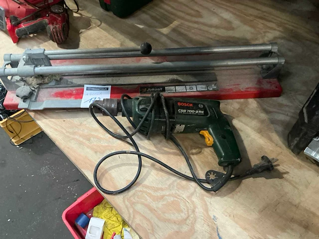 Jokosit / bosch tegelsnijapparaat en boormachine - afbeelding 1 van  7