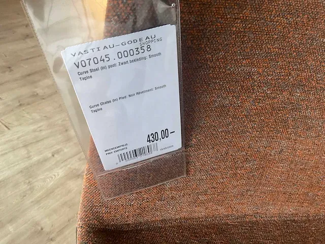Joli elyps eetkamertafel met stoelen - afbeelding 7 van  8