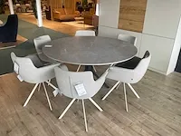 Joli fizz ronde eetkamertafel met stoelen - afbeelding 1 van  10