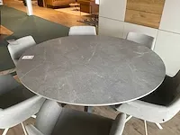 Joli fizz ronde eetkamertafel met stoelen - afbeelding 4 van  10
