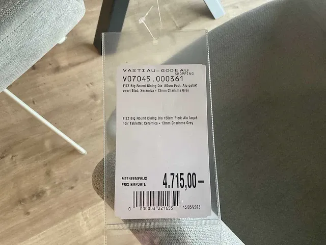Joli fizz ronde eetkamertafel met stoelen - afbeelding 5 van  10