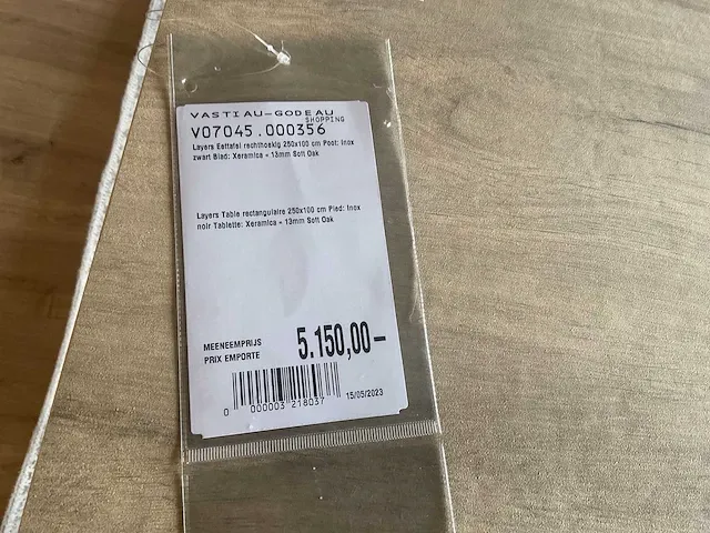 Joli layers eetkamertafel met stoelen - afbeelding 5 van  10