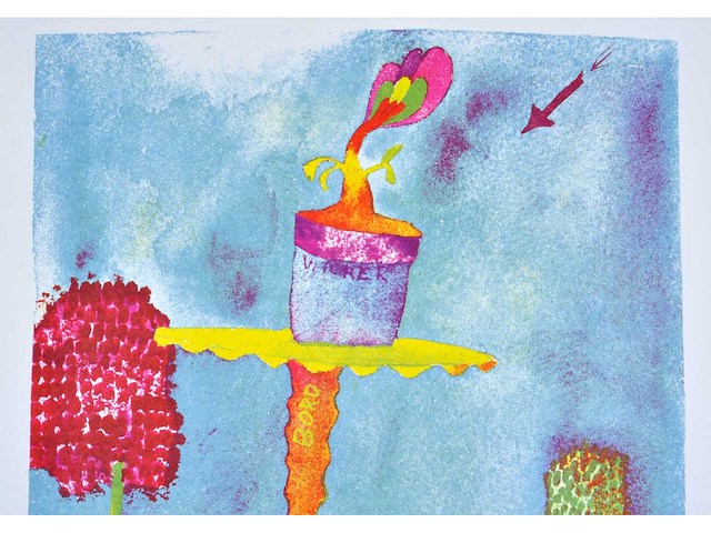 Jonny forsström -rågårdsdal - zeefdruk - afbeelding 5 van  7