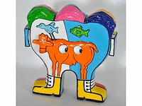 Joop hanssen - cat - kunsthars - afbeelding 1 van  8