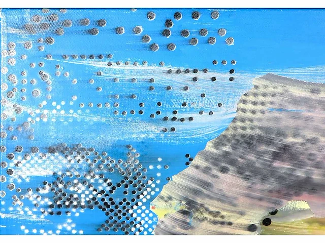 Joost de munk – acrylverf op doek - afbeelding 4 van  5