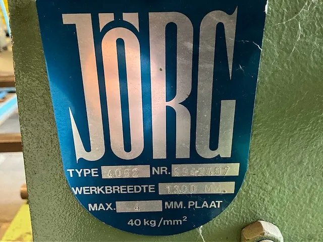 Jörg 4062 guillotineschaar - afbeelding 5 van  5
