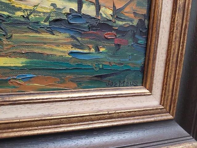 Jos mous - origineel schilderij in olie - afbeelding 4 van  6