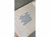 Jos stucco plaster vision brick mozaiek tegel 4,93 m² - afbeelding 2 van  3