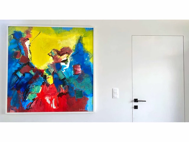 Jos van beek - van bovenaf - acryl op paneel - afbeelding 2 van  12