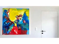 Jos van beek - van bovenaf - acryl op paneel - afbeelding 2 van  12