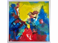 Jos van beek - van bovenaf - acryl op paneel - afbeelding 5 van  12