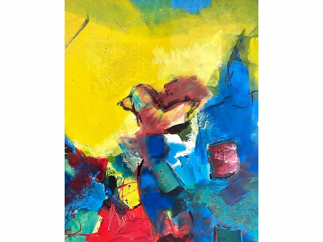 Jos van beek - van bovenaf - acryl op paneel - afbeelding 7 van  12