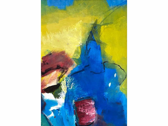 Jos van beek - van bovenaf - acryl op paneel - afbeelding 8 van  12