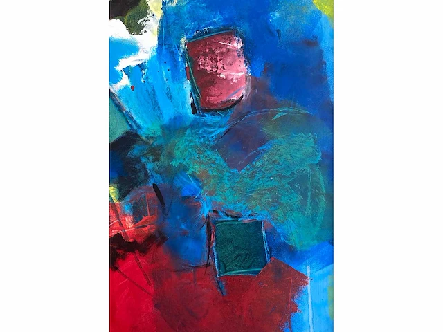 Jos van beek - van bovenaf - acryl op paneel - afbeelding 9 van  12