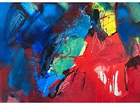 Jos van beek - van bovenaf - acryl op paneel - afbeelding 11 van  12