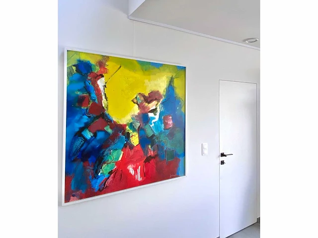 Jos van beek - van bovenaf - acryl op paneel - afbeelding 12 van  12