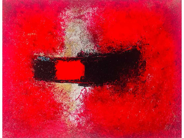 Jos van den berg - freeport mine papua - kleurenzeefdruk - afbeelding 1 van  9