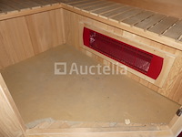 Josen infrarood sauna cabine thuis sauna - afbeelding 6 van  8