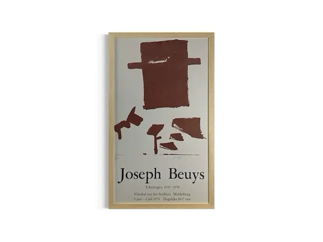 Joseph beuys - gesigneerd - afbeelding 1 van  1