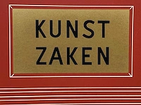 Joseph willaert - kunstzaken - zeefdruk met collage - afbeelding 6 van  8
