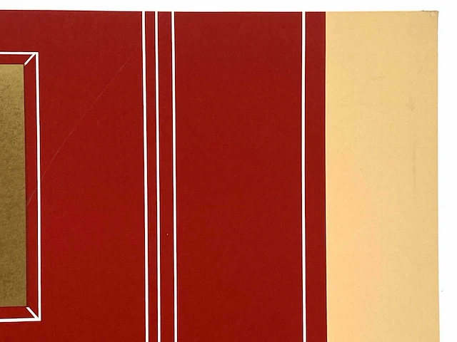 Joseph willaert - kunstzaken - zeefdruk met collage - afbeelding 8 van  8