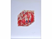 Josette janssens - kleurenzeefdruk - afbeelding 2 van  6