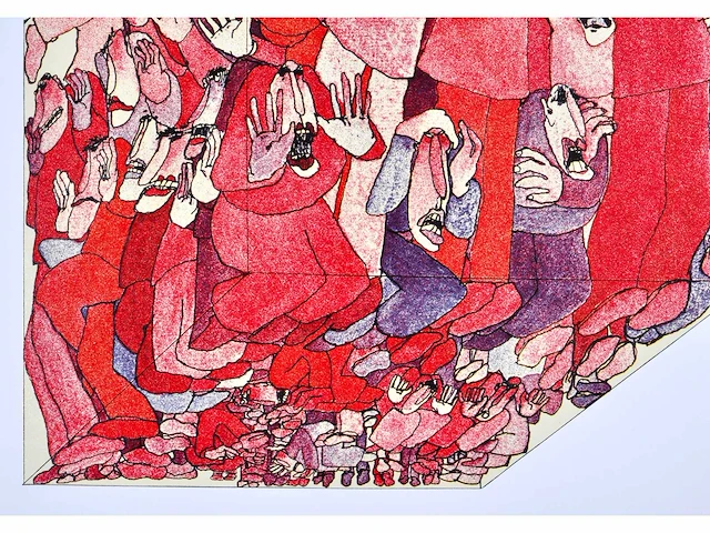 Josette janssens - kleurenzeefdruk - afbeelding 5 van  6