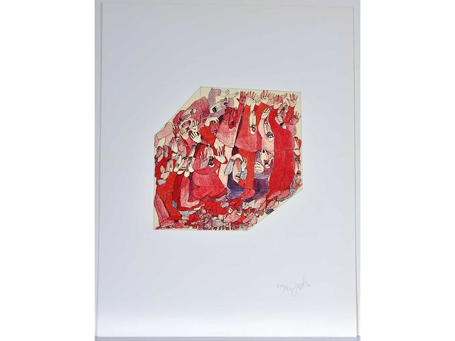 Josette janssens - zeefdruk - afbeelding 2 van  6