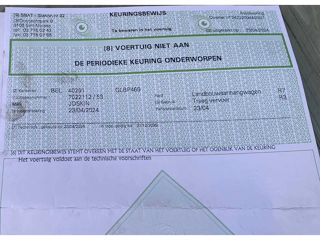 Joskin 1011esi mesttank - afbeelding 35 van  44