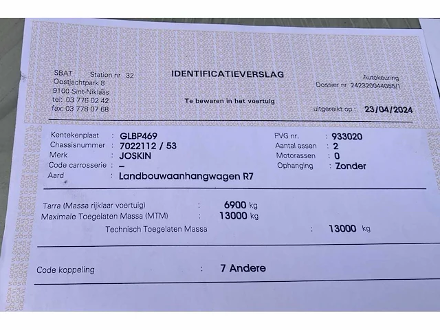 Joskin 1011esi mesttank - afbeelding 36 van  44