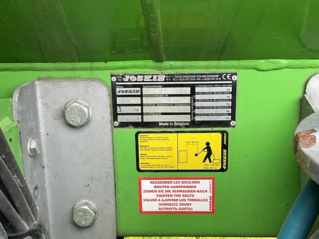Joskin cobra 2 16000s - 2016 - mesttank - afbeelding 19 van  60
