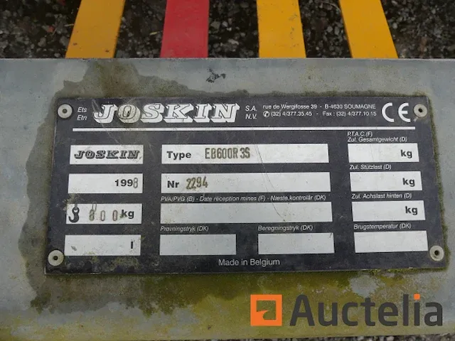 Joskin eb600r3s - afbeelding 4 van  14