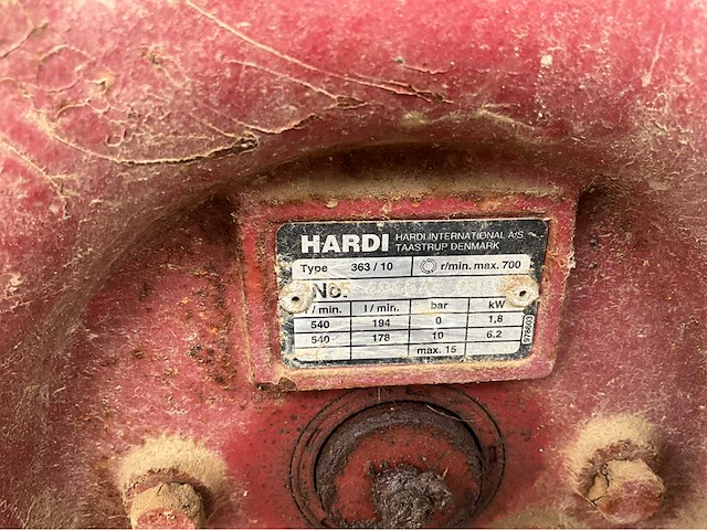 Joskin sproeier 21 meter + tank 1100 liter - 850023 mega - - afbeelding 31 van  37