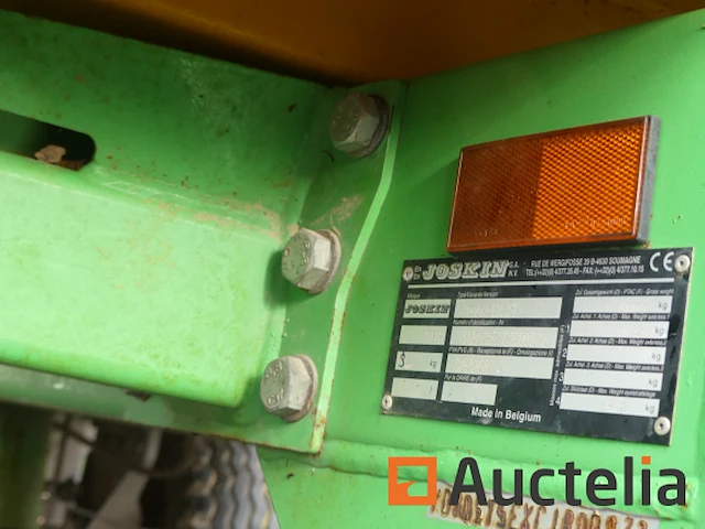 Joskin trans -ex 5t kipwagen - afbeelding 10 van  20