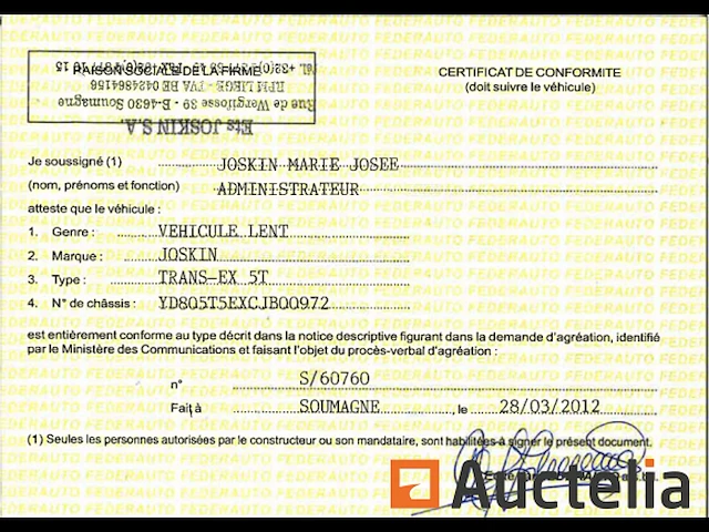 Joskin trans -ex 5t kipwagen - afbeelding 13 van  20
