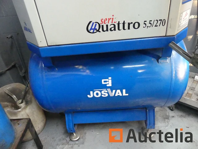 Josval 4uattro series 5.5 zuiger compressor - afbeelding 6 van  8