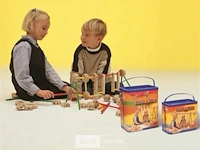 Joy - toy bouwspel - stick a bits 120 stuks/vanaf 4 jr. - afbeelding 2 van  4